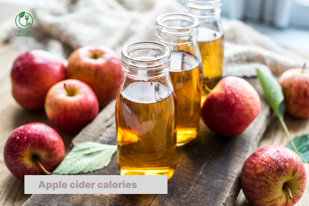 Apple cider calories